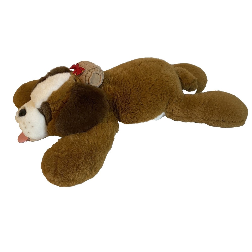 Vintage The‎ Windsor Collection Dog 26" Plush Toy Brown Bean Bag